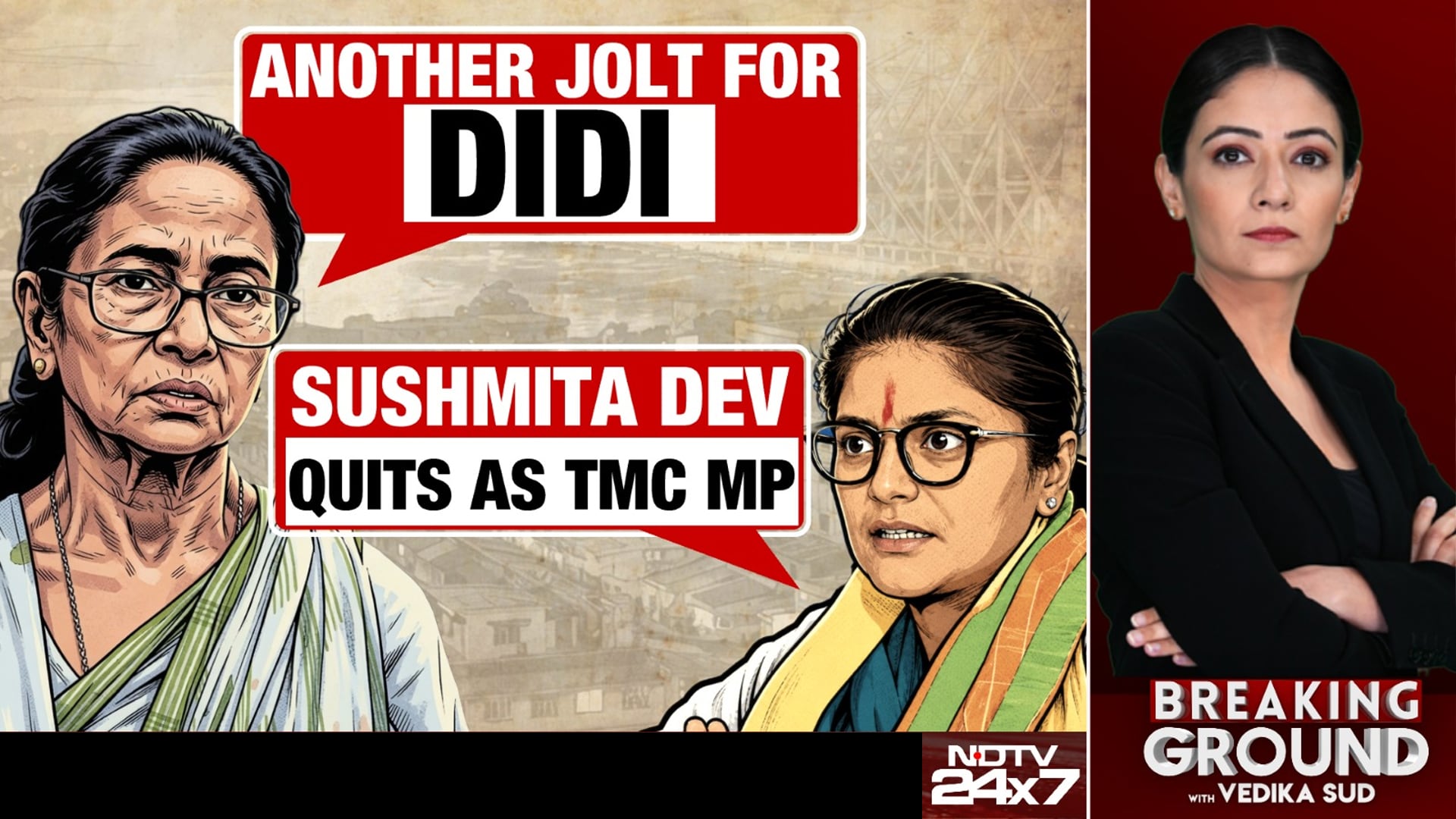 Another Jolt For Mamata Banerjee After Sushmita Dev Quits TMC