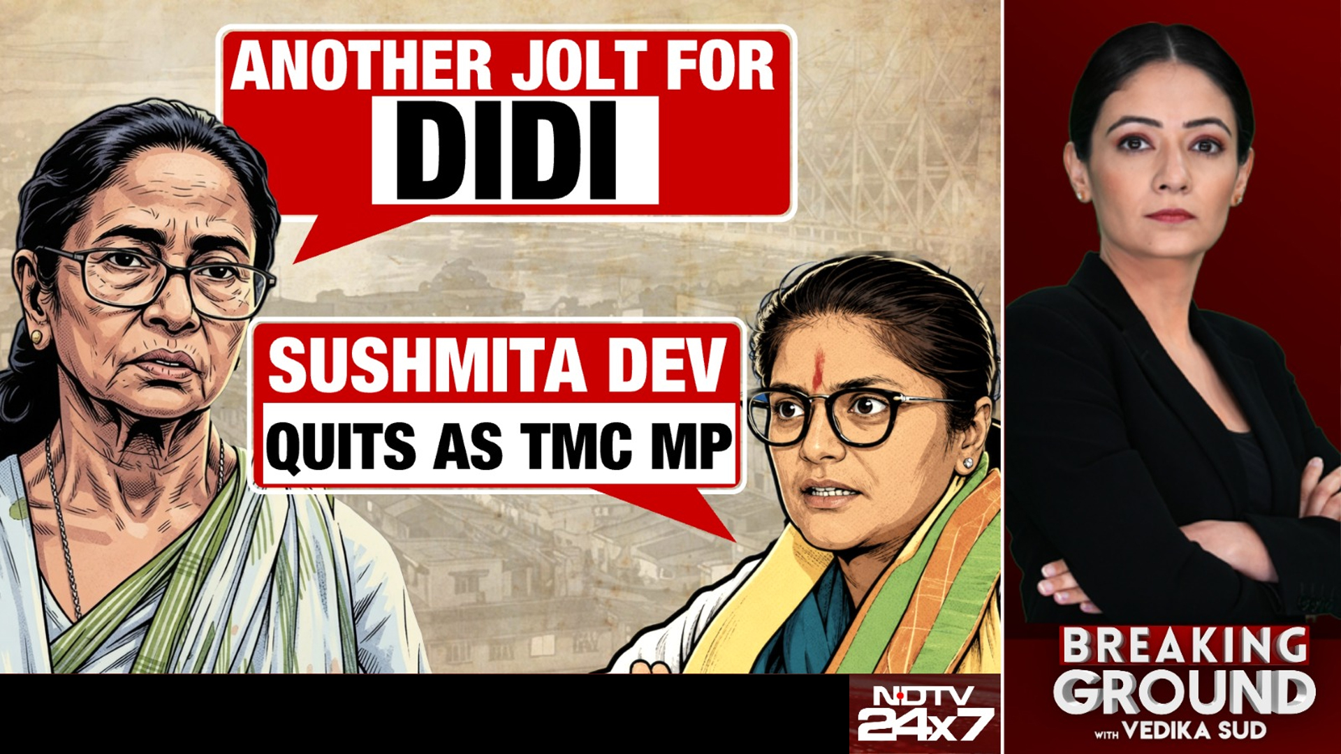 Another Jolt For Mamata Banerjee After Sushmita Dev Quits TMC