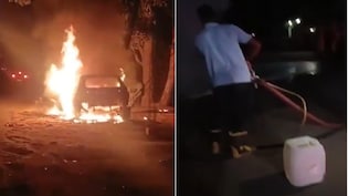 कोरिया रेत खनन विवाद हुआ हिंसक; SUV में जिंदा जला शख्स, 4 घायल, 4 आरोपी गिरफ्तार