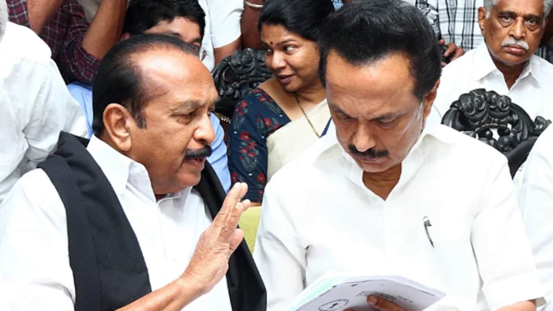 Another Setback For MK Stalin's DMK, MDMK Quits Alliance After 9 Years