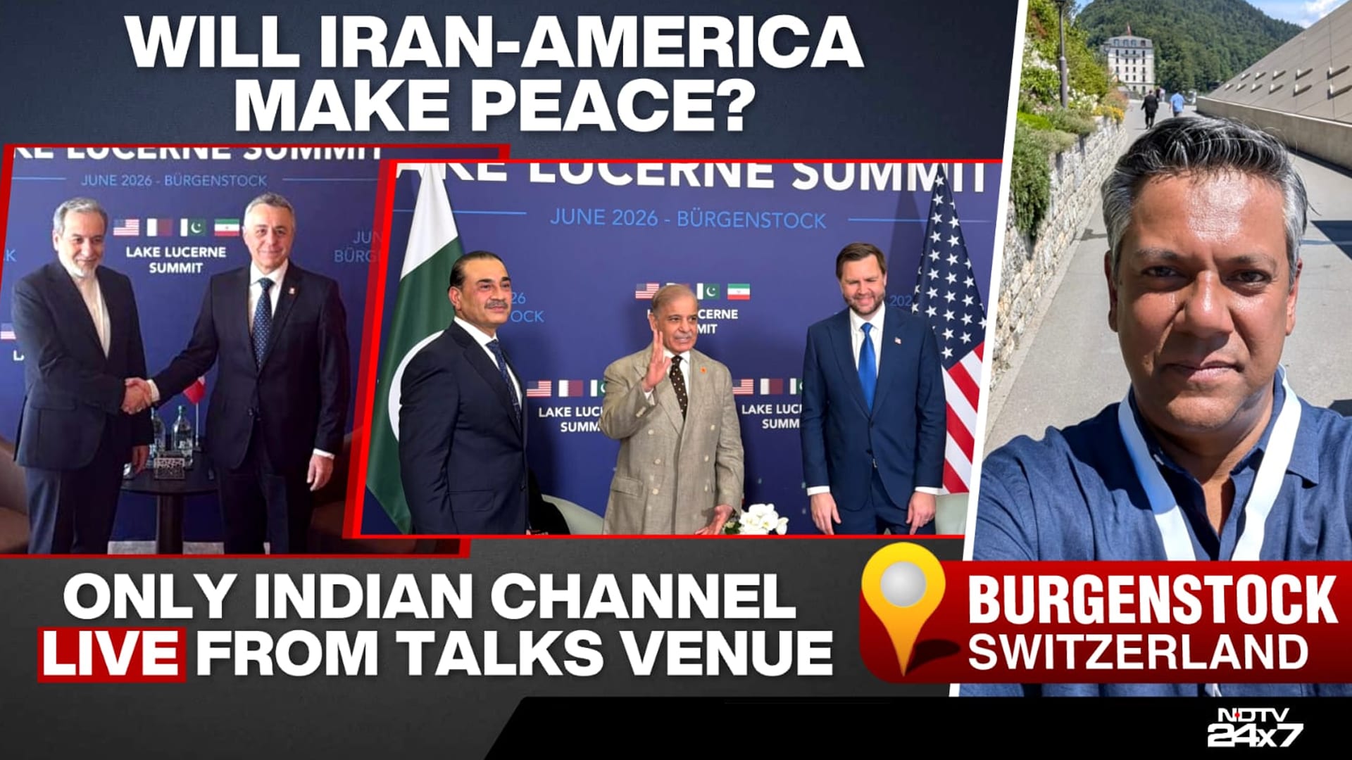 US-Iran Talks Begin In Switzerland: First Direct Talks Since Peace Deal