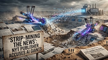 'Strip-Mining The News': NYT Publisher Accuses AI Giants Of Plundering Journalism