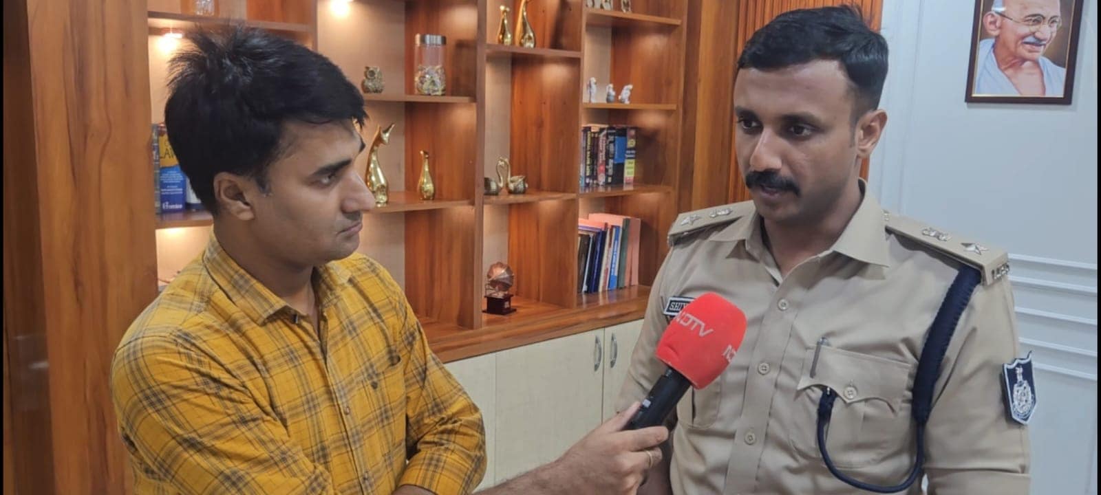 Singrauli Murder Case: NDTV से बात करते पुलिस अधिकारी