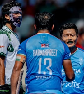 India vs Pakistan Hockey Highlights, FIH Pro League 2026: Hardik Singh Stars As India Decimate Pakistan 7-1