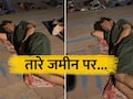 VIDEO: फुटपाथवर झोपला बॉलिवूडचा कॉमेडी किंग, अवस्था पाहून नेटकरीही हैराण; व्हिडिओ तुफान व्हायरल!