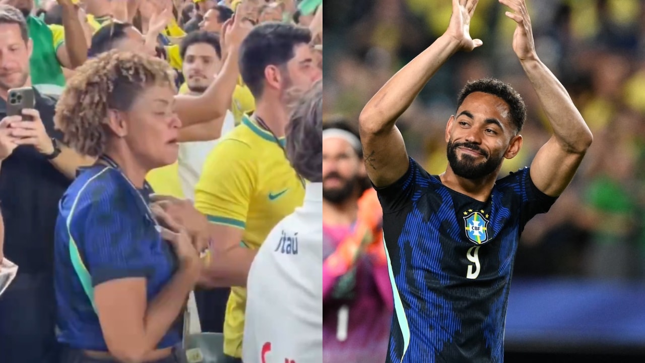 Watch: Matheus Cunhas Mother In Tears As Son Scores Goal For Brazil vs Haiti In FIFA World Cup