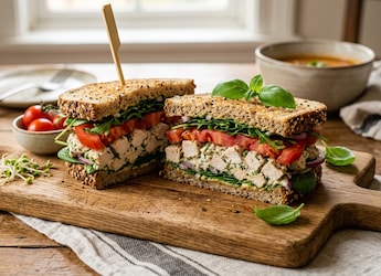 Busy Morning? Try This High-Protein Tomato Sandwich