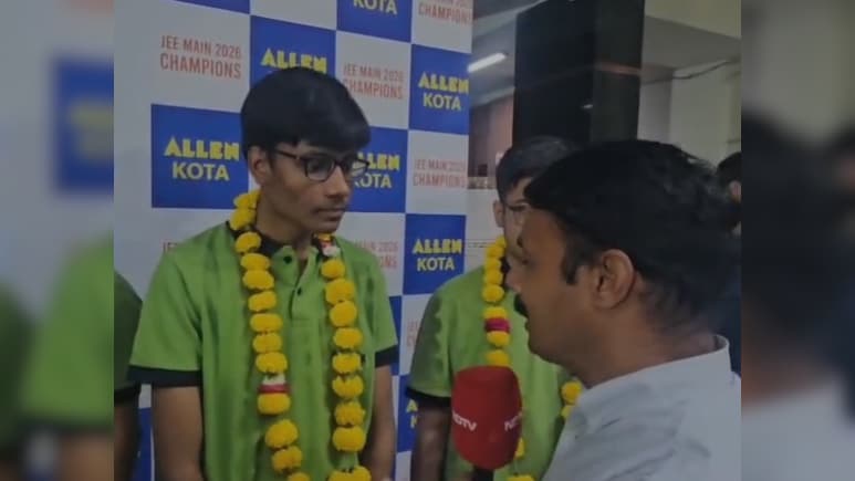 JEE Advanced Topper Shubham Kumar Reveals "Biggest Reason" For His Success