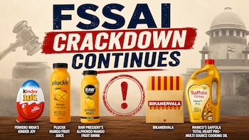 Food Regulator Continues Crackdown, Issues Notices To Saffola, Kinder Joy, Raw Pressery, And More For Misleading Claims, Branding