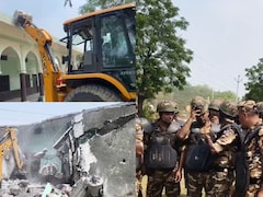 गाजियाबाद में 15 एकड़ में बने अवैध मदरसे को किया गया ध्वस्त, बागपत में भी मस्जिद पर चला बुलडोजर