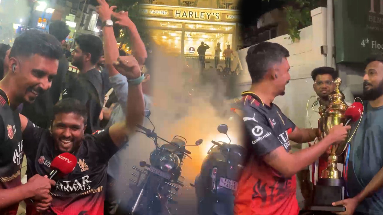 IPL Final: RCBs Title Triumph Sparks Massive Street Celebrations In Bengaluru