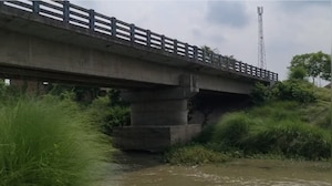 Concrete Falls Off Bihar Bridge, Exposed Steel Bars Raise Alarm