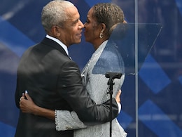 "Unflinching Courage": Michelle Obama's Praise Moves Husband To Tears