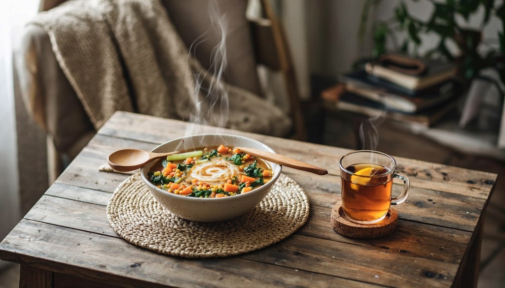 Simple homemade soups and beverages that boost immunity, warmth, and comfort during the monsoon season. Simple homemade soups and beverages that boost immunity, warmth, and comfort during the monsoon season.