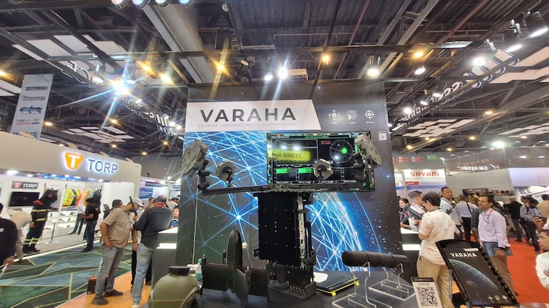 India Showcases Indigenous Sniper Rifle, Drone Defences At International Police Expo