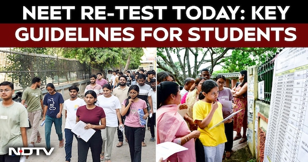 NTA Issues Guidelines for NEET Re-Exam Including Documents and Biometric Verification