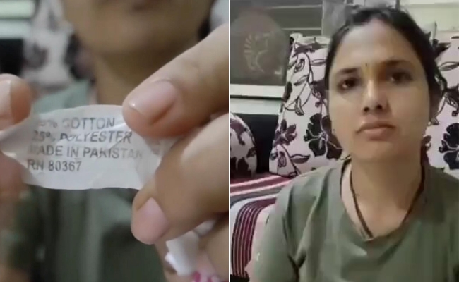 "Made In Pak" Bedsheet Sold At Pune Religious Fair? Viral Video Sparks Probe