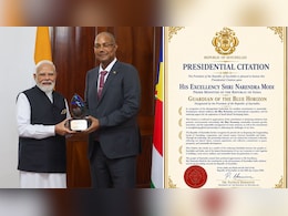 PM मोदी को मिला एक और सम्मान, सेशेल्स ने 'गार्जियन ऑफ द ब्लू हॉरिजन' से नवाजा