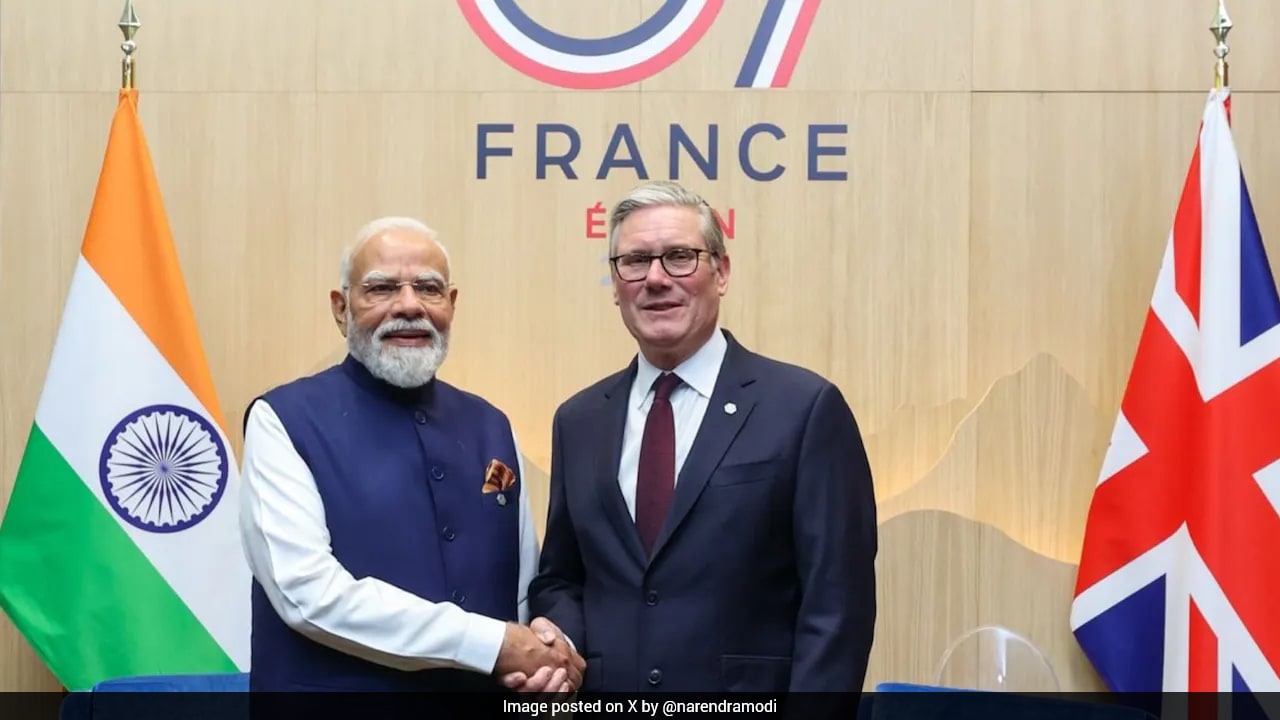 India-UK Trade Deal Takes Centre Stage As PM Modi Meets Starmer At G7 Summit