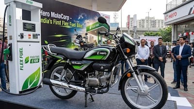 Hero Flex-Fuel Bike Launch