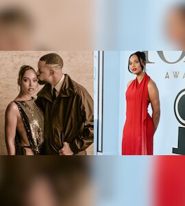 Stephen Curry Cant Keep Calm As Ayesha Curry Stuns In Cherry-Red Halter-Neck Gown At Tony Awards: "Wowzers"