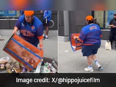Knicks Fan Dumps Garbage On Street To 'Steal' Trash Can, Video Sparks Outrage