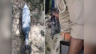 UP News: सड़क किनारे नाले से बरामद हुआ मोर्टार, सवाल-आख&zwj;िर ये आया कहां से?