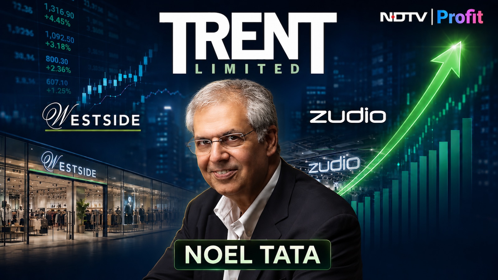 A Decade Of Growth: Trent's Valuation Swells Nearly 50x To Rs 1.73 Lakh Crore Under Noel Tata