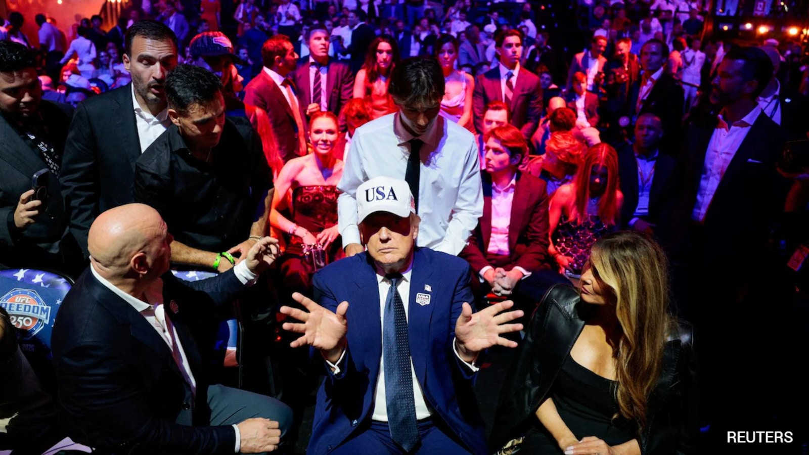 Donald Trump America 250 Explosive Drones, Snipers: FBI Says It Foiled Plot Targeting Trump UFC Event