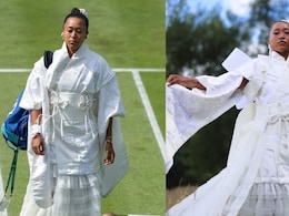 Naomi Osaka Gives Wimbledon Whites A Japanese Twist In A Kimono-Inspired Dress: 'My Heritage Means A Lot'