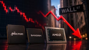 Micron, Sandisk, AMD Sink Up To 8% As Wall Street Resumes Dumping Chip Stocks