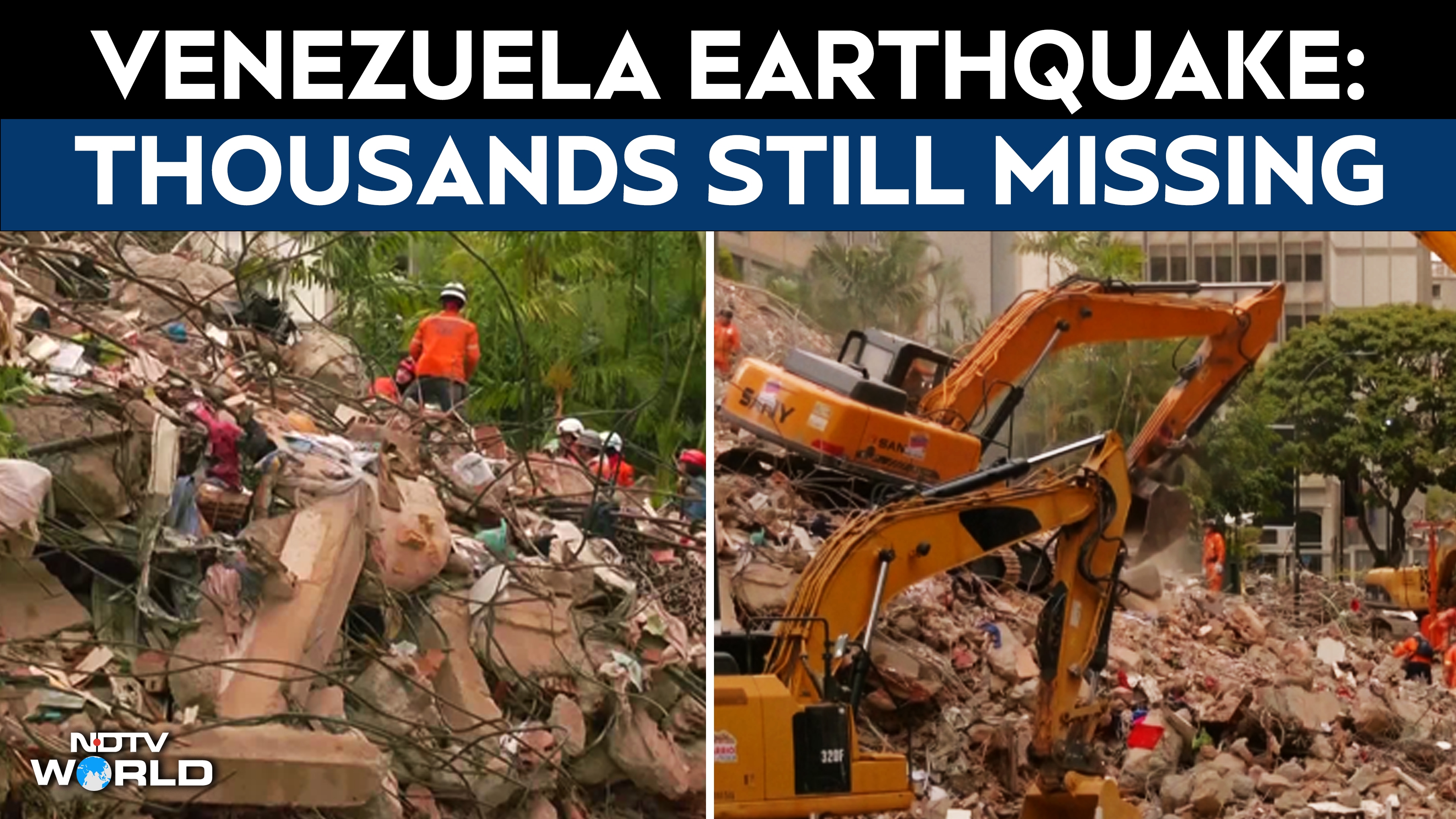 Venezuela Earthquake: 33 Rescued, Thousands Still Missing As Search Intensifies