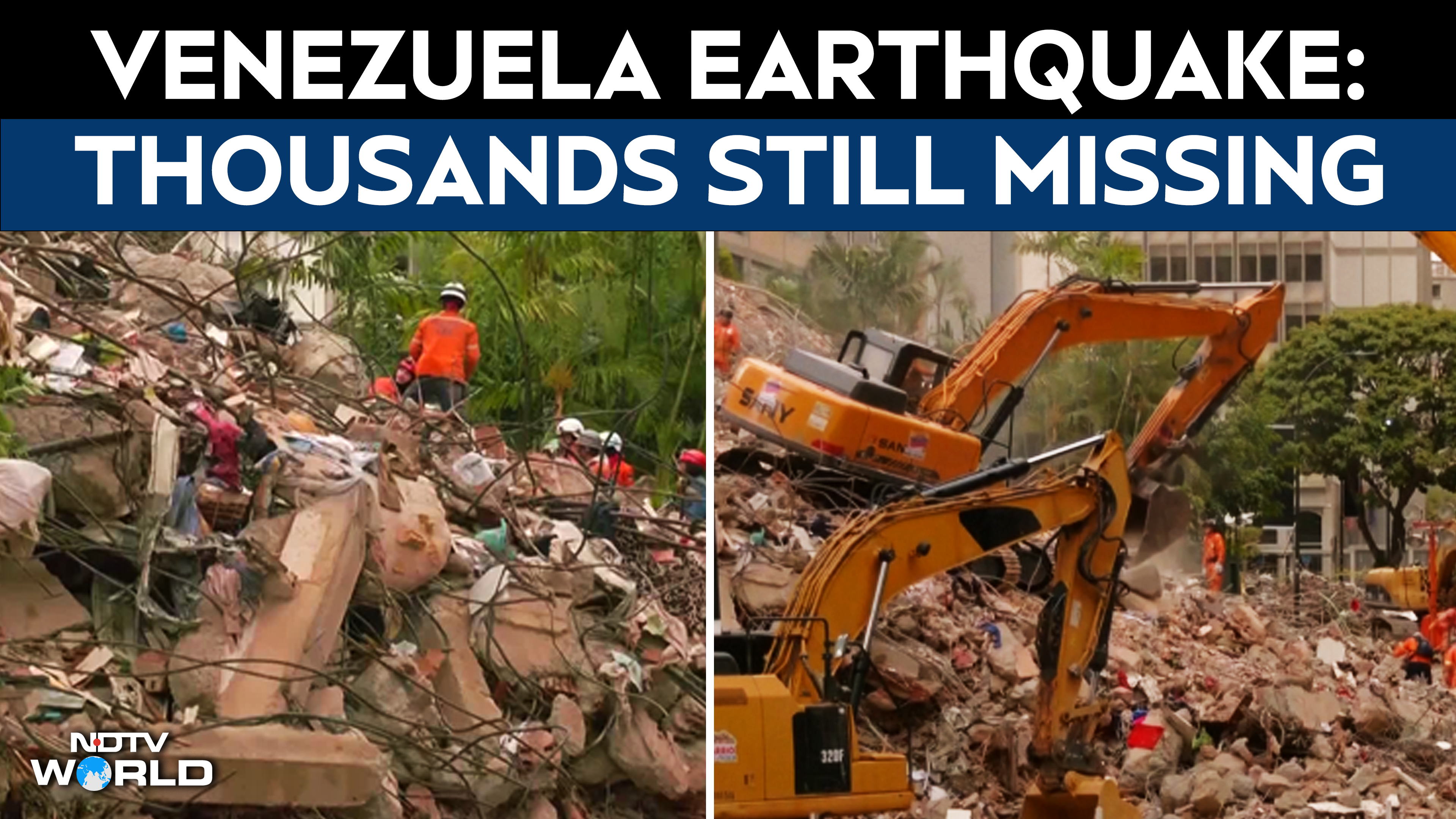 Venezuela News | Venezuela Earthquake: 33 Rescued, Thousands Still Missing As Search Intensifies