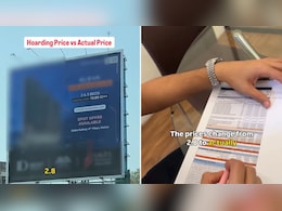 होर्डिंग पर लिखी थी अपार्टमेंट की 2.80 करोड़ कीमत, असली में निकली इतनी...वायरल वीडियो में शख्स ने बताई सच्चाई