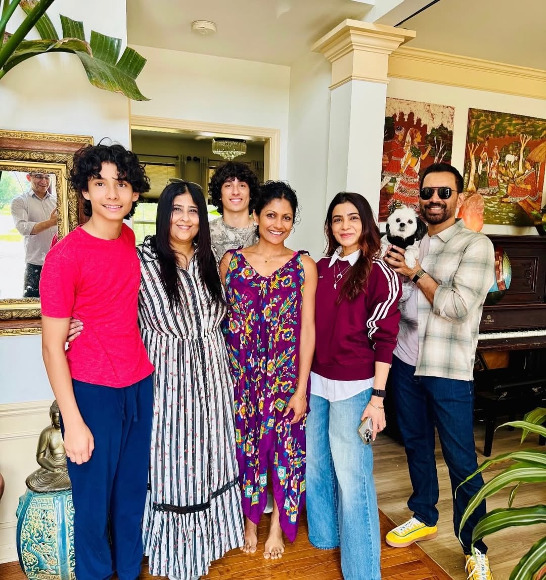 'She Was Rinsing Dishes': Raj Nidimoru's Sister Recalls Samantha's Family Visit