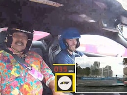 Ravi Shastri Takes On Monaco GP Hot Lap, Experiences 250 Kmph Thrill: Watch Video