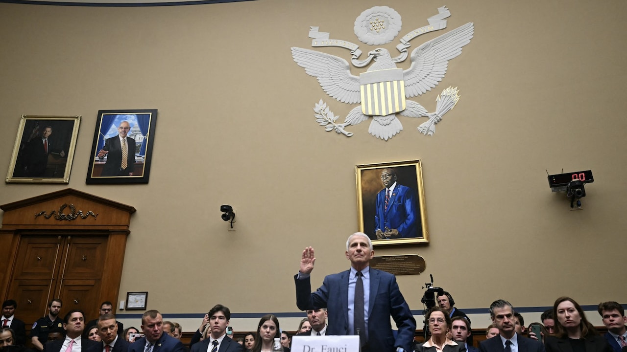 Anthony Fauci testifies before the House Oversight and Accountability Committee Select Subcommittee on the Coronavirus pandemic on June 3, 2024