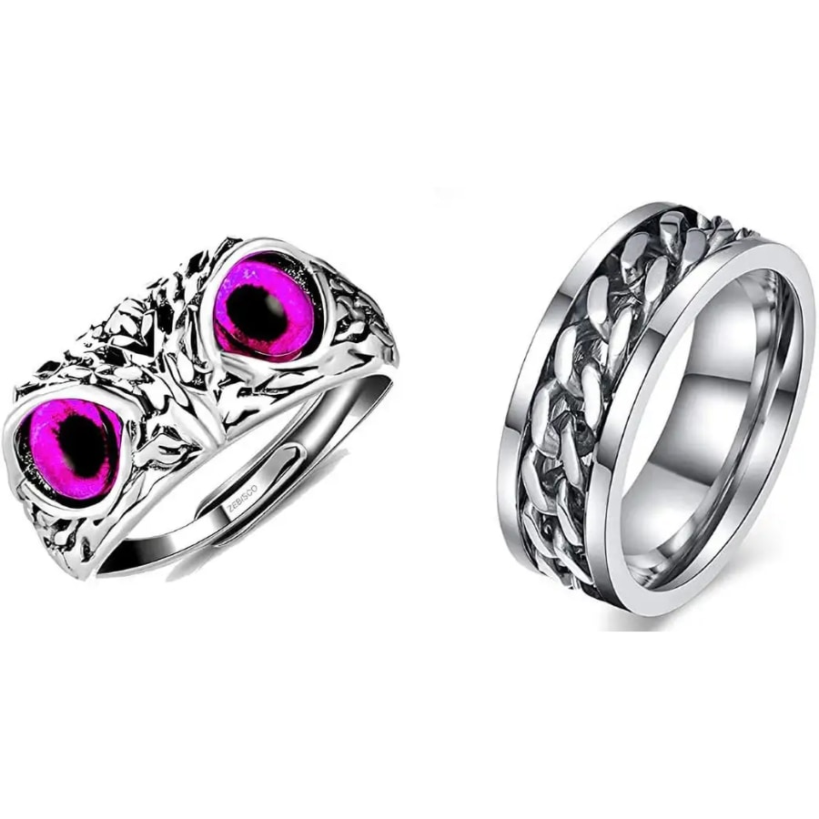 Click here to buy: ROOTWAVE Metal, Alloy, Stainless Steel, Stone, Sterling Silver Chain Ring Click here to buy: ROOTWAVE Metal, Alloy, Stainless Steel, Stone, Sterling Silver Chain Ring