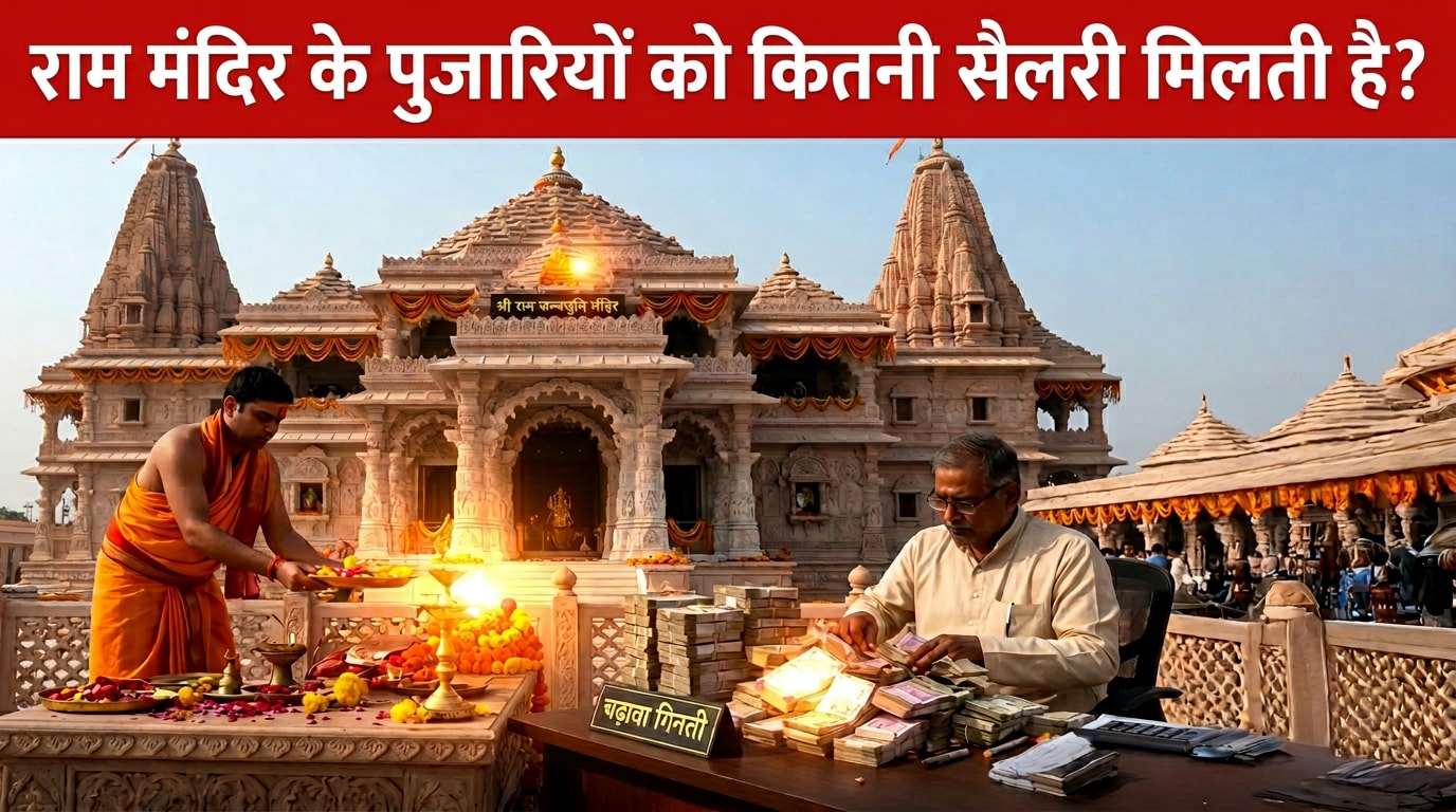 राम मंदिर के पुजारियों और स्टाफ को कितनी सैलरी मिलती है, क्या-क्या सुविधाएं हैं?