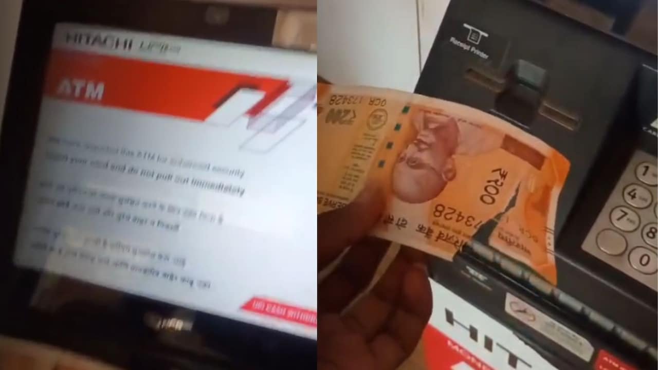 मुंबई में ATM से 4000 की जगह निकले 3600 रुपये, एक नोट फटा भी निकला; ग्राहक को लगा चूना