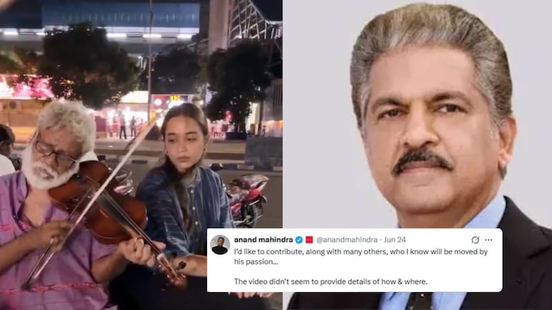 मन हेलावून टाकणारा फुटपाथवरचा 'तो' एक क्षण होतोय व्हायरल, आनंद महिंद्राही मदतीसाठी सरसावले, पाहा Video