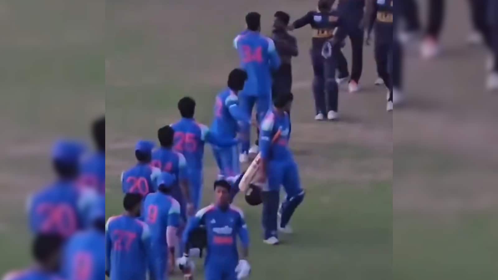 Vaibhav Sooryavanshi Was Not Alone, New Video Shows Another India A Player Was Irked After Fight