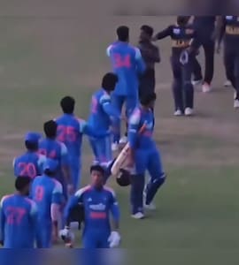 Vaibhav Sooryavanshi Was Not Alone, New Video Shows Another India A Player Was Irked After Fight