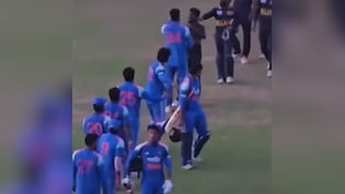 Vaibhav Sooryavanshi Was Not Alone, New Video Shows Another India A Player Was Irked After Fight