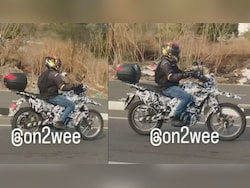Bajaj's Hero Xpulse Rival Snapped Testing With More Balanced Tyre Sizes