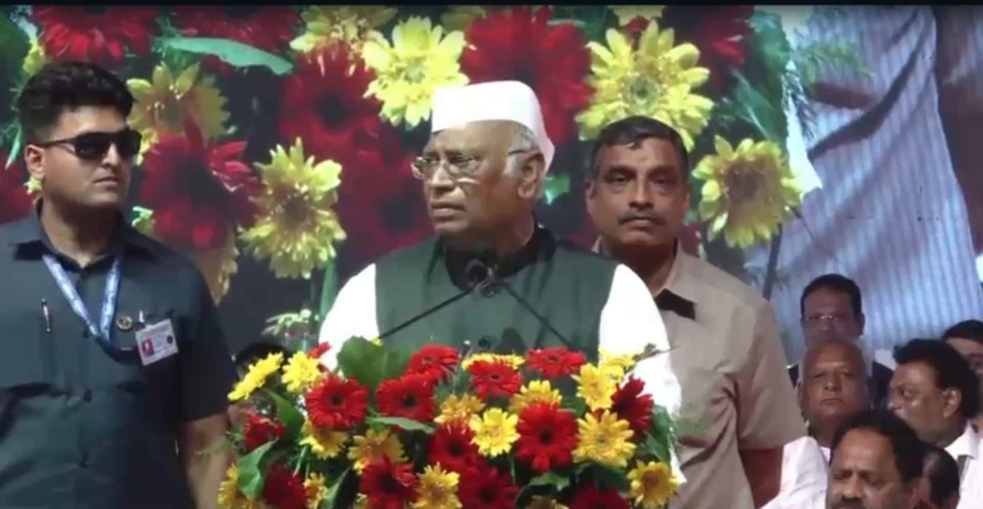 Mallikarjun Kharge rebukes Congress workers for disrupting swearing-in with 'DK' chants