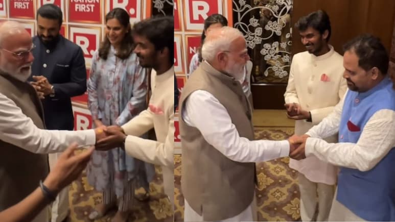पंचायत के बिनोद और बनराकस से मिले पीएम नरेंद्र मोदी, सोशल मीडिया वाले बोले- अब होगा फुलेरा का विकास