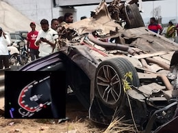 Badlapur News : 250 चा स्पीड, बदलापुरात BMW चा भीषण अपघात; दोघं जागीच गेले, मृतदेहाचे तुकडे रस्ताभर विखुरले!