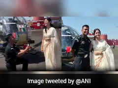 Army Pilot Proposes To Girlfriend In Front Of Helicopter After Graduation, Romantic Surprise Wins Internet