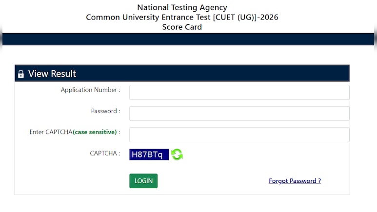 CUET UG 2026 Result OUT; Check Direct Link And Steps To Download Scorecard